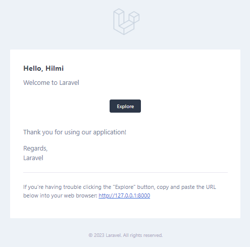 laravel gmail